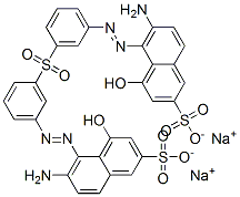 CAS#: 70210-45-6, Disodium 5,5'-[Sulphonylbis(3,1-Phenyleneazo)]Bis[6-Amino-4-Hydroxynaphthalene-2-Sulphonate]
