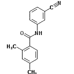 CAS#: 702649-27-2, N-(3-Cyanophenyl)-2,4-dimethylbenzamide