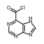 CAS#: 70265-75-7, 1H-Purine-6-carbonyl chloride