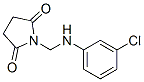 CAS 登录号：70289-21-3， N-(3-氯苯胺基甲基)-琥珀酰亚胺