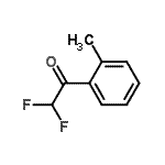 CAS#: 703-42-4, 2,2-Difluoro-1-(2-methylphenyl)ethanone
