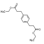 CAS 登录号：70364-29-3， 二乙基3,3'-(1,4-亚苯基)二丙酸酯