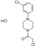 CAS#: 70395-06-1, 1-(Chloroacetyl)-4-(3-Chlorophenyl)Piperazine Hydrochloride