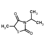 CAS#: 70400-92-9, 3-Isopropyl-5-methyl-1,3-thiazolidine-2,4-dione