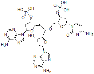 CAS#: 70419-16-8, Deoxyadenylyl-(3'-5')-Deoxycytidylyl-(3'-5')-Deoxyadenosine
