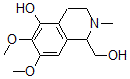 CAS#: 70475-63-7, 6,7-Dimethoxy-2-methyl-1-methylol-3,4-dihydro-1H-isoquinolin-5-ol