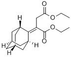 CAS 登录号：70477-64-4， 2-(三环[3.3.1.1(3,7)]癸-2-亚基)-丁二酸二乙酯