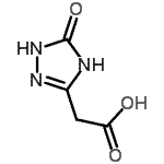 CAS#: 70486-43-0, (5-Oxo-2,5-dihydro-1H-1,2,4-triazol-3-yl)acetic acid