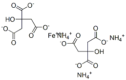 CAS 登录号：7050-19-3， 枸橼酸铁铵