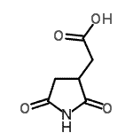 CAS#: 705279-41-0, (2,5-Dioxo-3-pyrrolidinyl)acetic acid