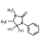 CAS#: 705282-64-0, (5S)-4,4-Dihydroxy-1,5-dimethyl-3-phenyl-2-imidazolidinone