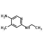 CAS#: 70564-10-2, N<sup>2</sup>-Ethyl-4-methyl-2,5-pyridinediamine
