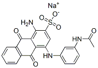 CAS#: 70571-81-2, Sodium 4-[[3-(Acetylamino)Phenyl]Amino]-1-Amino-9,10-Dihydro-9,10-Dioxoanthracene-2-Sulphonate