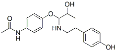 CAS#: 70579-93-0, 4-Hydroxyphenethylamino-3-(4-Acetamido)Phenoxypropan-2-Ol