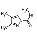 CAS#: 70584-11-1, N,3,4-Trimethyl-1H-pyrazole-1-carboxamide