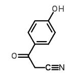 CAS#: 70591-87-6, 3-(4-Hydroxyphenyl)-3-oxopropanenitrile