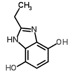 CAS#: 705927-86-2, 2-Ethyl-1H-benzimidazole-4,7-diol