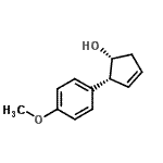 CAS#: 705942-73-0, (1R,2R)-2-(4-Methoxyphenyl)-3-cyclopenten-1-ol