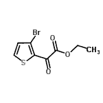 CAS#: 70596-02-0, Ethyl (3-bromo-2-thienyl)(oxo)acetate
