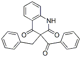 CAS 登录号：70611-42-6， 3-苯甲酰基-3-(苯基甲基)喹啉-2,4(1H,3H)-二酮