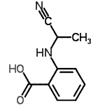 CAS#: 70667-80-0, 2-[(1-Cyanoethyl)amino]benzoic acid