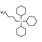 CAS#: 7067-44-9, Butyl(tricyclohexyl)stannane