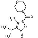 CAS#: 706804-29-7, 4-Isopropyl-3-methyl-2-(4-morpholinylcarbonyl)-1,2-oxazol-5(2H)-one