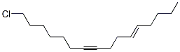 CAS 登录号：70682-66-5， (E)-16-氯十六碳-5-烯-9-炔