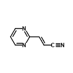 CAS#: 70688-28-7, (2E)-3-(2-Pyrimidinyl)acrylonitrile