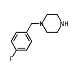CAS#: 707-13-1, 1-(4-Fluorobenzyl)piperazine