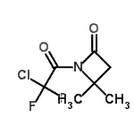 CAS 登录号：707-58-4， 1-[氯(二氟)乙酰基]-4,4-二甲基-2-氮杂环丁酮