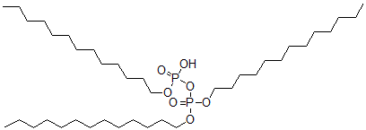 CAS 登录号：70715-00-3， 二磷酸三(十三烷基)酯