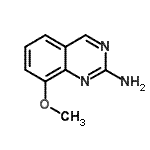 CAS#: 708-15-6, 8-Methoxy-2-quinazolinamine