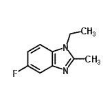 CAS 登录号：708-34-9， 1-乙基-5-氟-2-甲基-1H-苯并咪唑