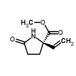CAS#: 70805-06-0, Methyl 5-oxo-2-vinyl-L-prolinate