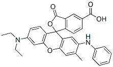 CAS#: 70815-12-2, 6-(Diethylamino)-3-Methyl-3-Oxo-2-(Phenylamino)-Spiro(Isobenzofuran-1(3H),9-(9H)Xanthene)-5-Carboxylic Acid