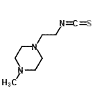 CAS#: 70825-74-0, 1-(2-Isothiocyanatoethyl)-4-methylpiperazine