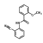 CAS#: 708289-25-2, N-(2-Cyanophenyl)-2-methoxybenzamide