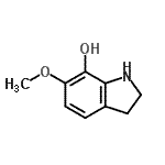 CAS 登录号：70837-64-8， 6-甲氧基-7-吲哚啉醇
