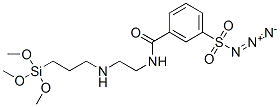 CAS#: 70851-53-5, 3-[[[2-[[3-(Trimethoxysilyl)Propyl]Amino]Ethyl]Amino]Carbonyl]Benzene-1-Sulphonyl Azide