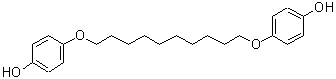 CAS#: 70856-53-0, 4,4'-[1,10-Decanediylbis(oxy)]diphenol