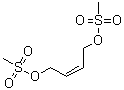CAS 登录号：70886-56-5， (2Z)-2-丁烯-1,4-二基二甲烷磺酸酯