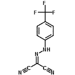 CAS#: 7089-17-0, {[4-(Trifluoromethyl)phenyl]hydrazono}malononitrile