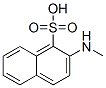 CAS 登录号：7089-63-6， 2-(甲基氨基)萘磺酸