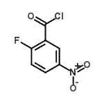 CAS#: 709-46-6, 2-Fluoro-5-nitrobenzoyl chloride