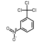 CAS#: 709-58-0, 1-Nitro-3-(trichloromethyl)benzene