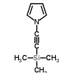 CAS 登录号：709016-49-9， 1-[(三甲基硅烷基)乙炔基]-1H-吡咯