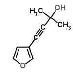 CAS 登录号：709016-51-3， 4-(3-呋喃基)-2-甲基-3-丁炔-2-醇