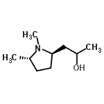 CAS#: 709031-77-6, 1-[(2R,5S)-1,5-Dimethyl-2-pyrrolidinyl]-2-propanol