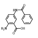 CAS#: 709037-24-1, 2-Amino-5-(benzoylamino)benzoic acid